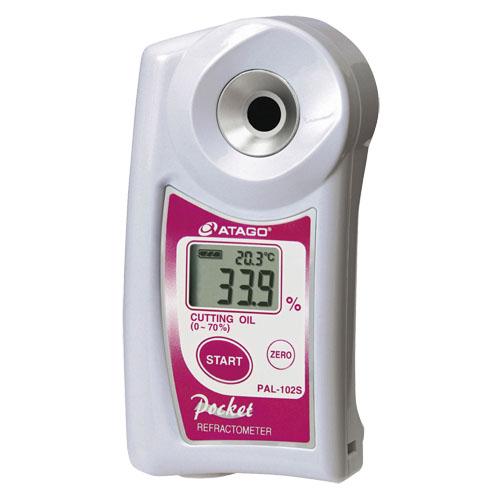 KHÚC XẠ KẾ ĐO NỒNG ĐỘ DẦU CẮT/NHIỆT ĐỘ ĐIỆN TỬ HIỆN SỐ MODEL PAL-102S