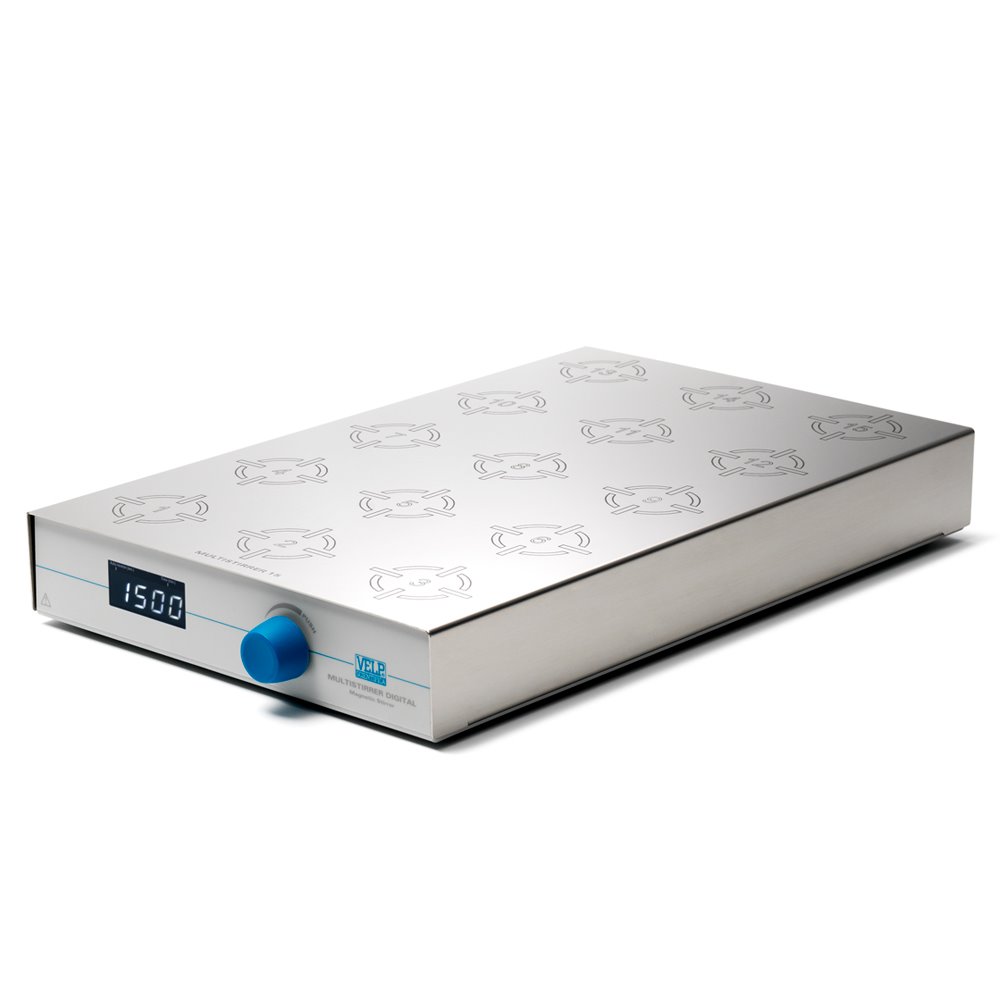 MÁY KHUẤY TỪ 15 VỊ TRÍ HIỂN THỊ SỐ - MULTISTIRRER 15 DIGITAL