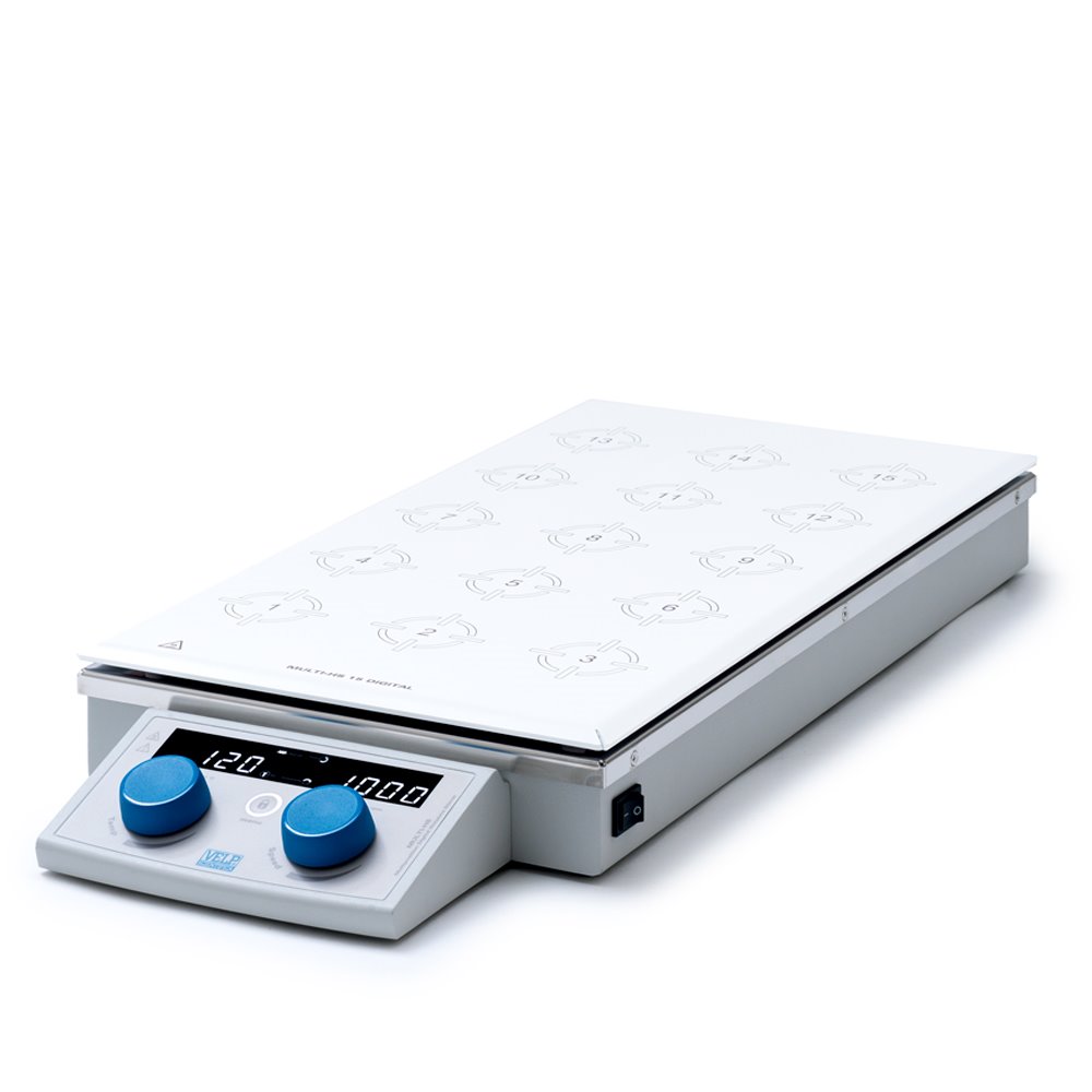 MÁY KHUẤY TỪ GIA NHIỆT 15 VỊ TRÍ - MULTI-HS 15 DIGITAL